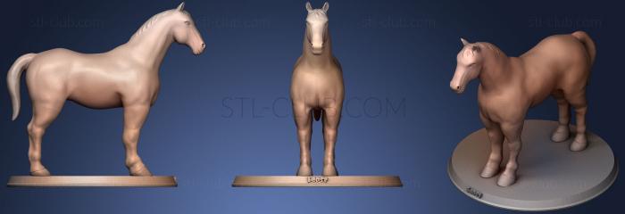 3D model Horse (STL)